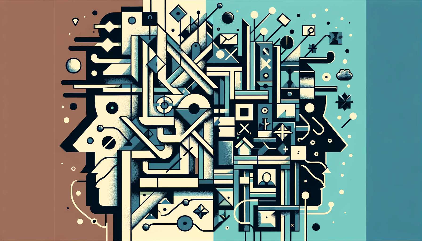 Representing intrusive thoughts and orderliness in an image