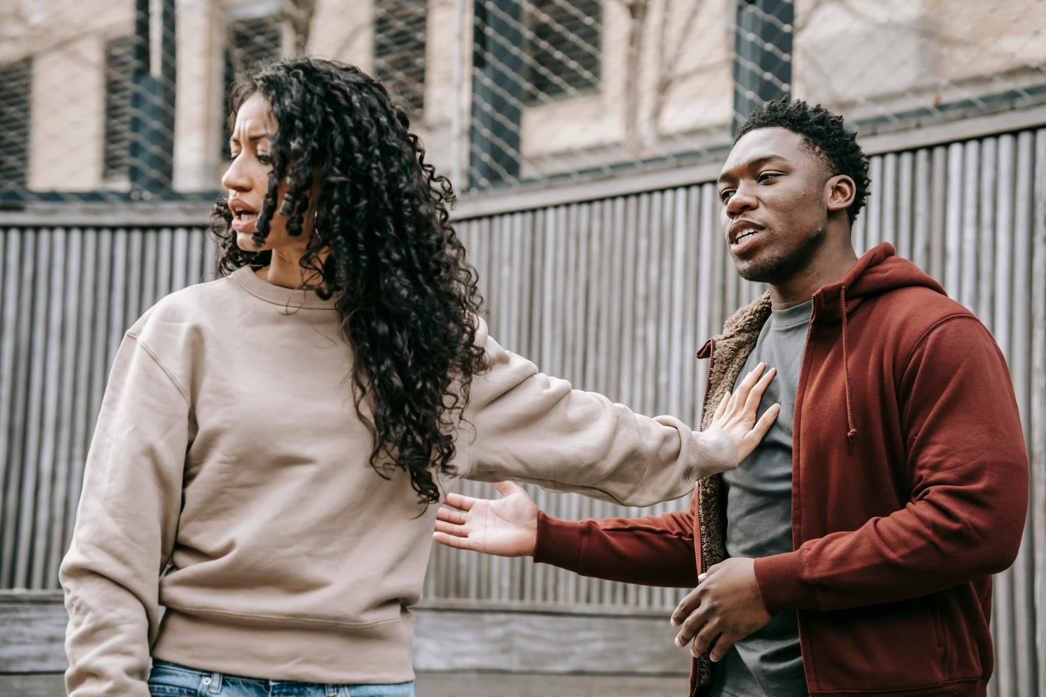 A couple with grievances against each other