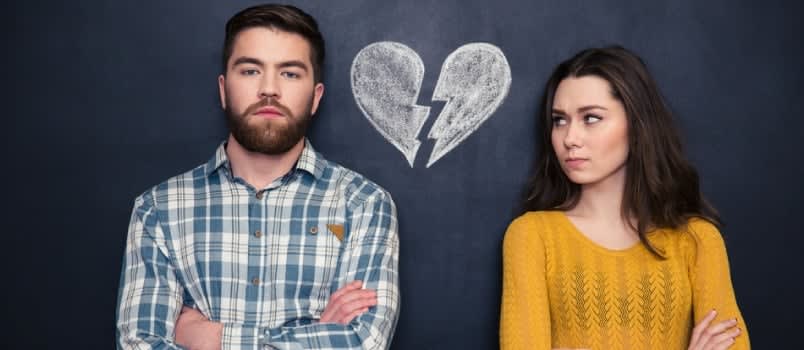 A relationship full of red flags