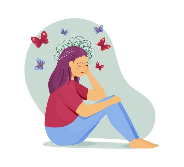 Illustration of a confused person