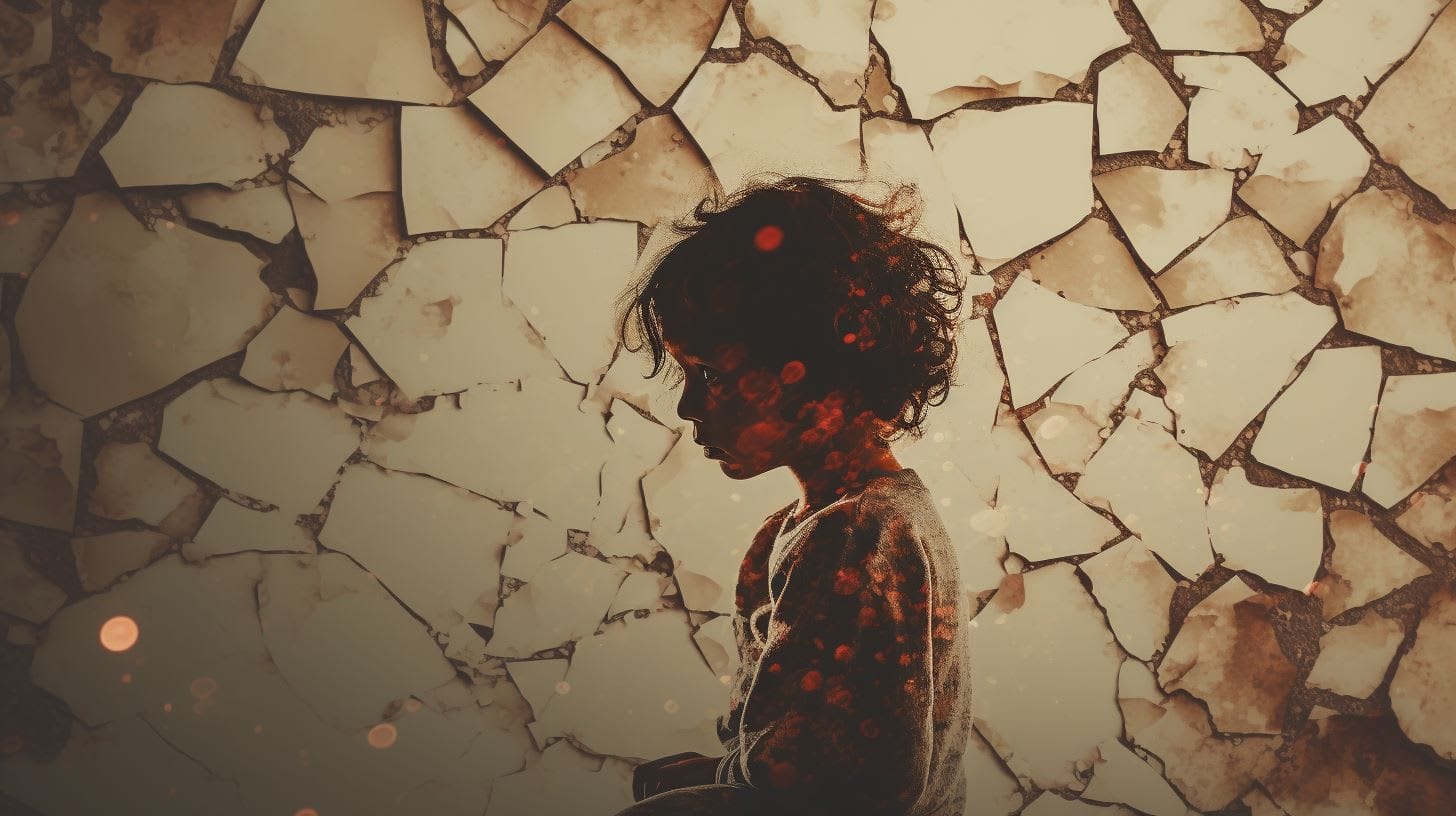 Some scars never fade - childhood wounds shape lives