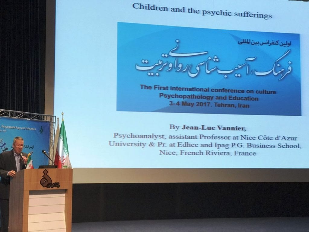 Jean-Luc Vannier - Psychoanalyst, Assistant Professor at Nice Côte d’Azur University
