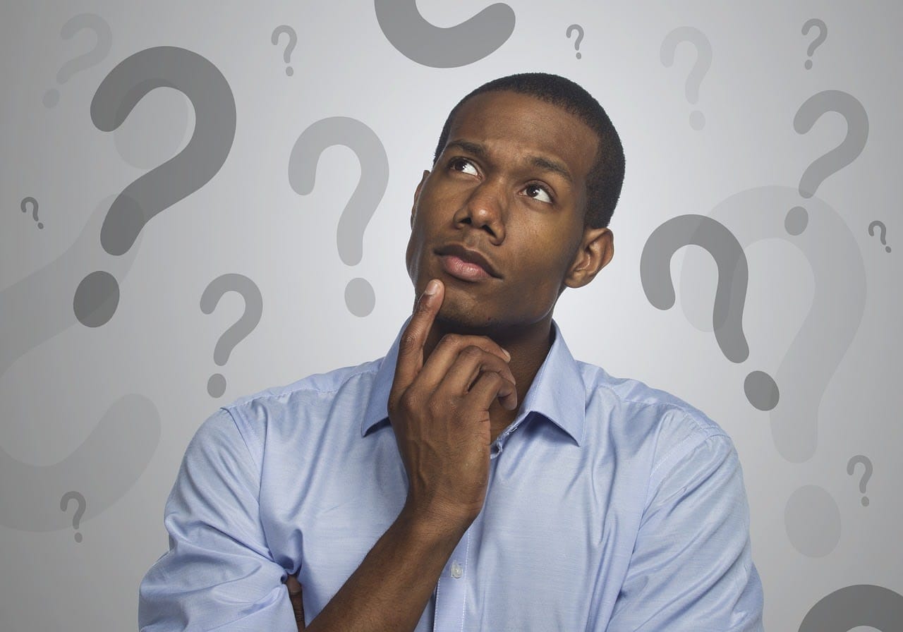 Man thinking