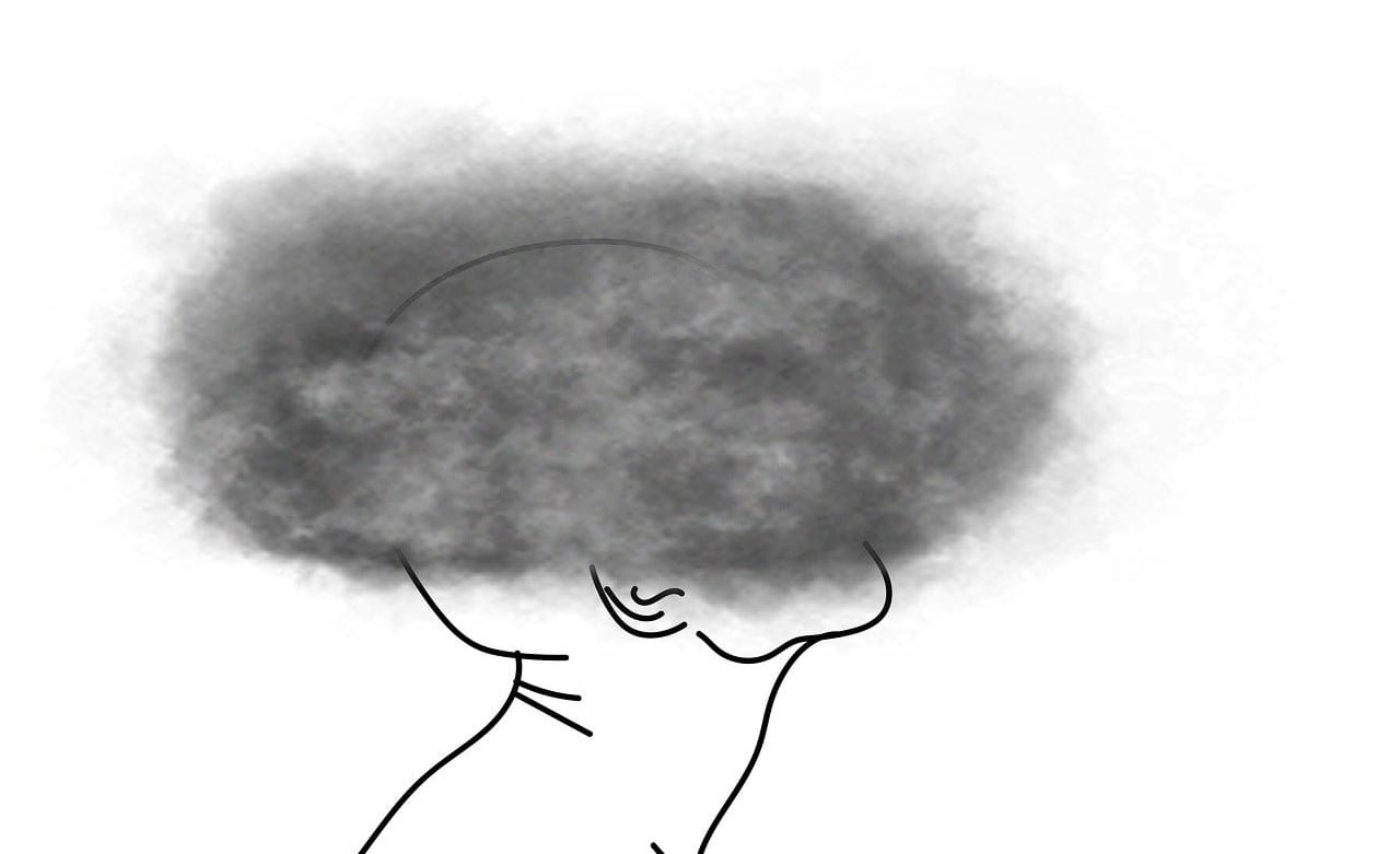 Foggy Head of Depression and Mood Disorder