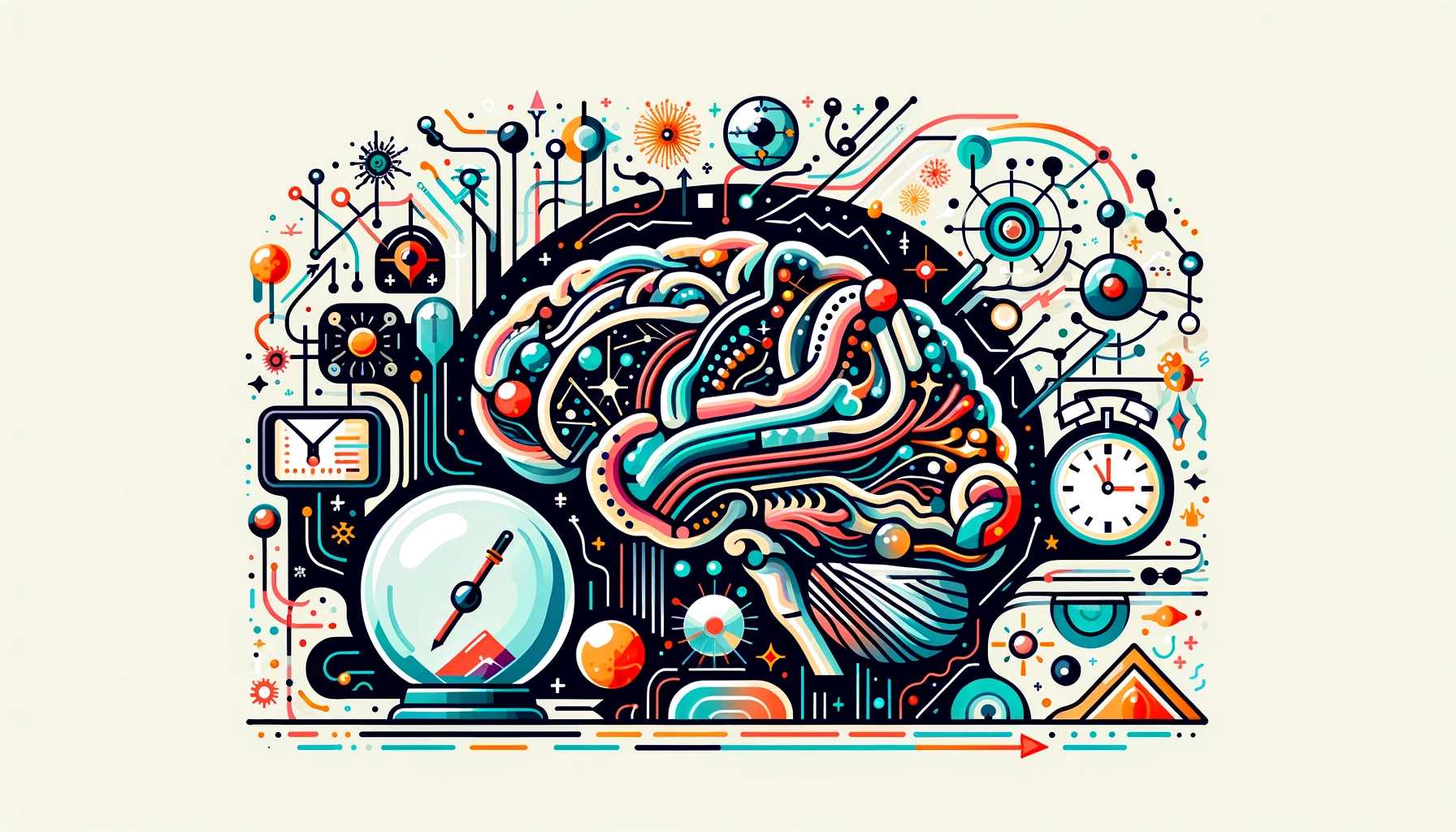 Image of the brain as a predictive machine