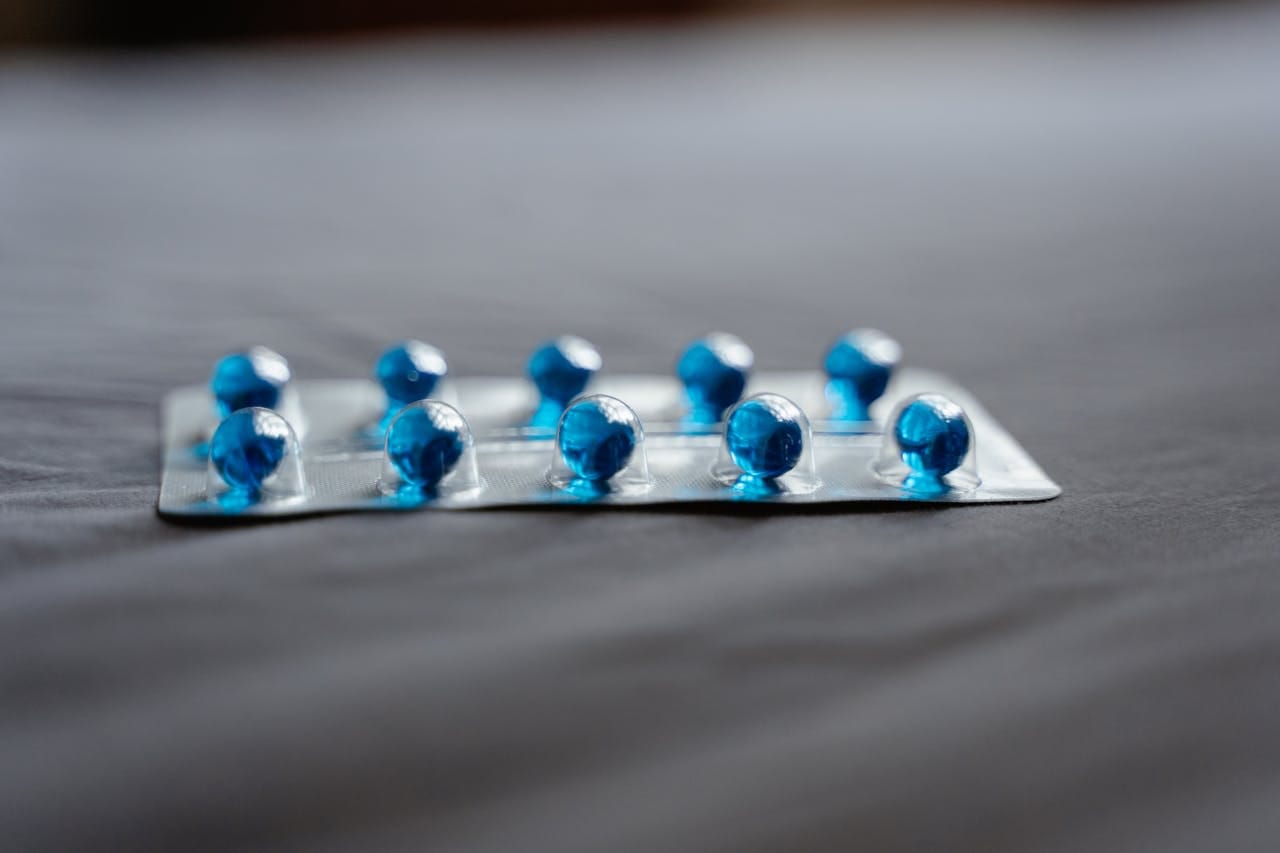 Blue pills for depression