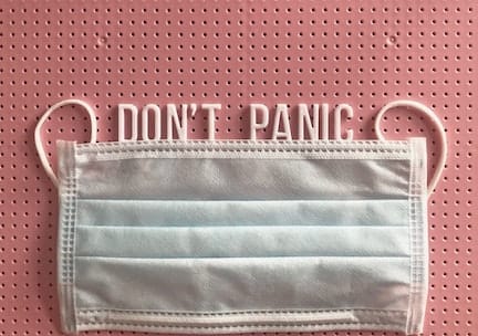 Don't Panic Mask