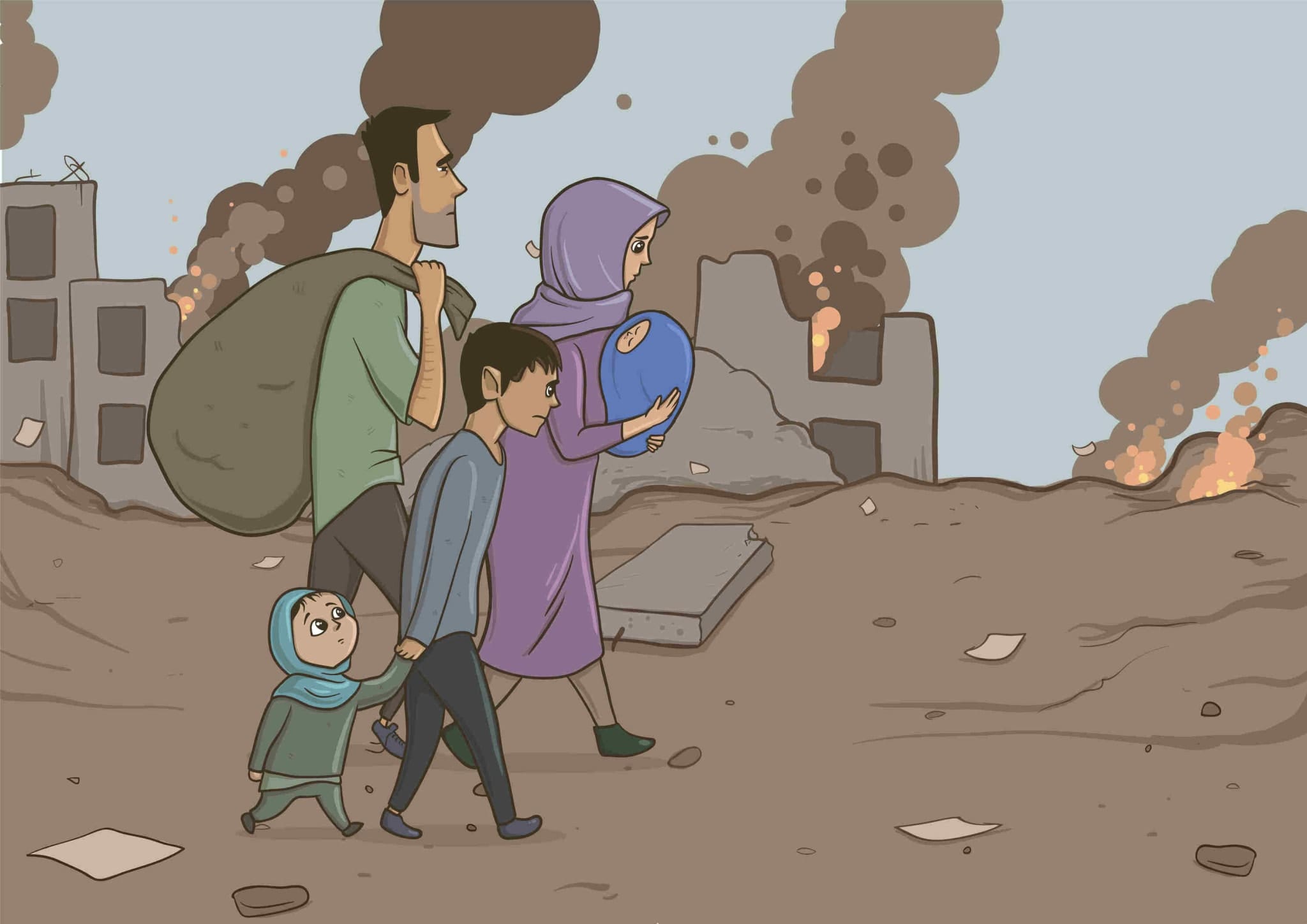 Childhood displacement and its impact on the formation of the personality