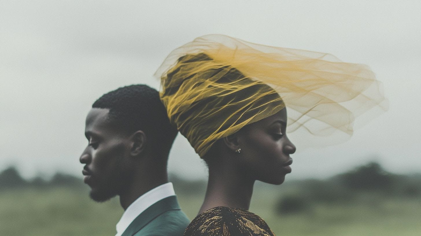 Beautiful African Married Couple