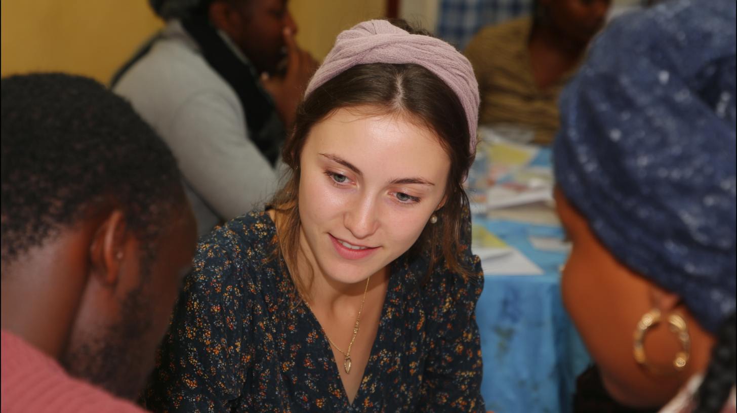 mental health counselling setting with three people